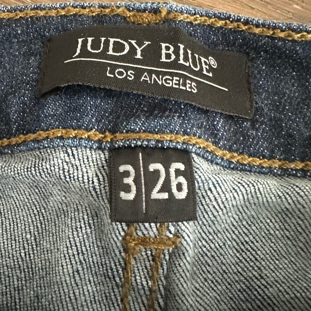 Judy Blue Skinny Fit Jeans Size 3/26 Gently Worn - Picture 4 of 6